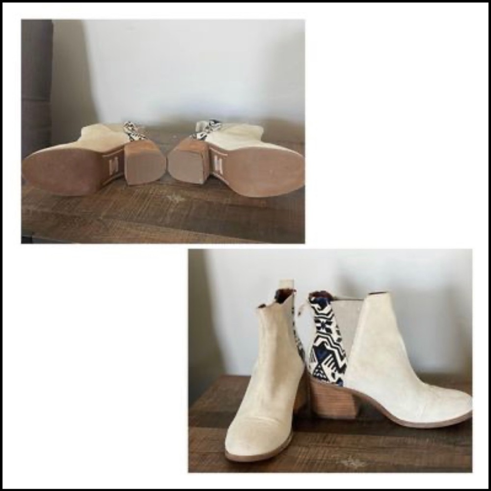 Toms booties size 6